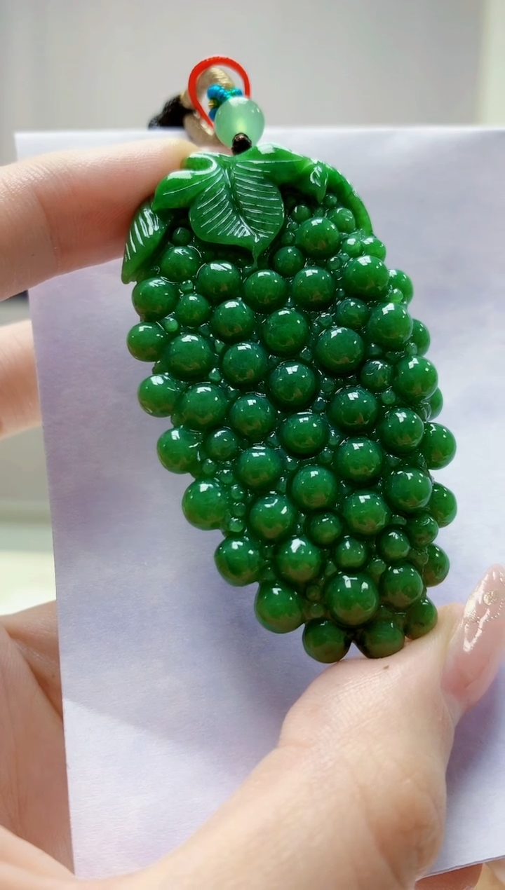 未镶嵌定制翡翠4812jw-毛货挂件72