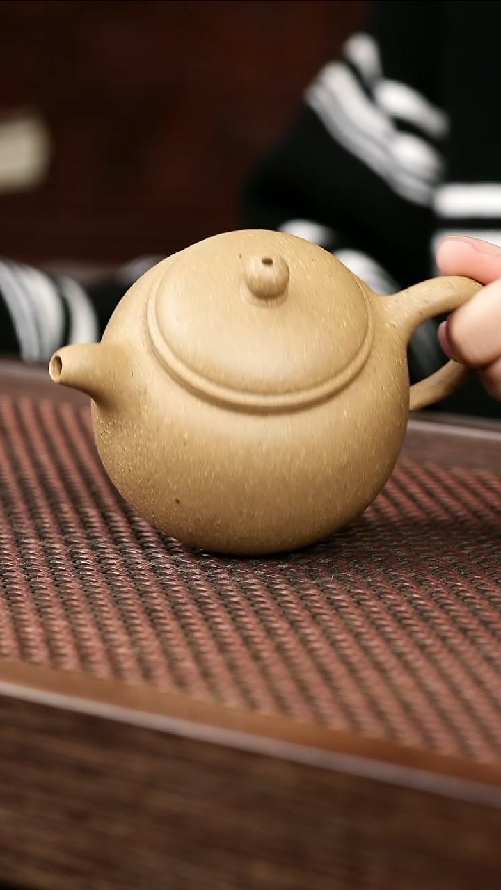 茶壶紫砂芝麻段匏尊