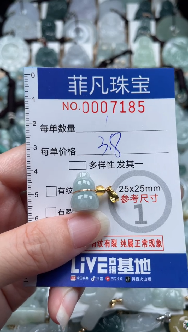 翡翠未镶嵌颈饰00..7185