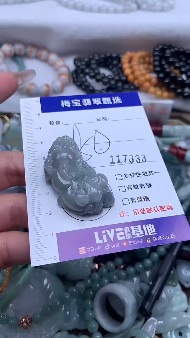 颈饰未镶嵌翡翠1