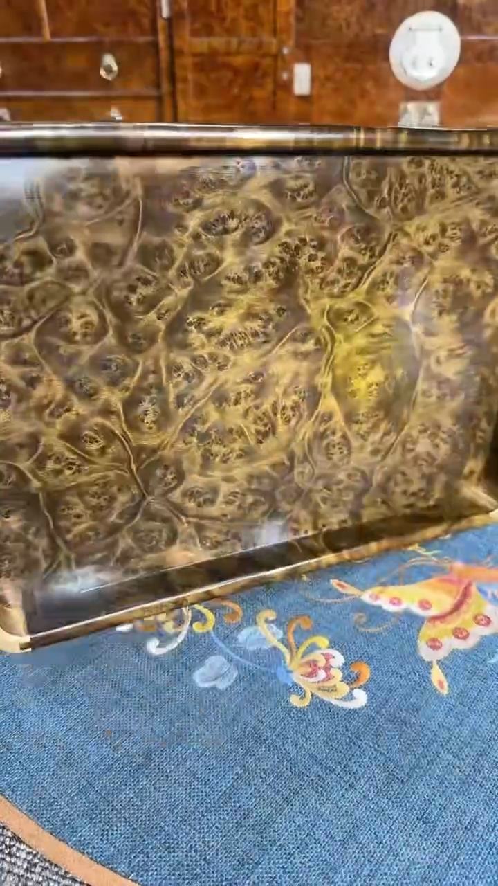 【闪购商品】乌木类成套家具阴沉托盘   s41