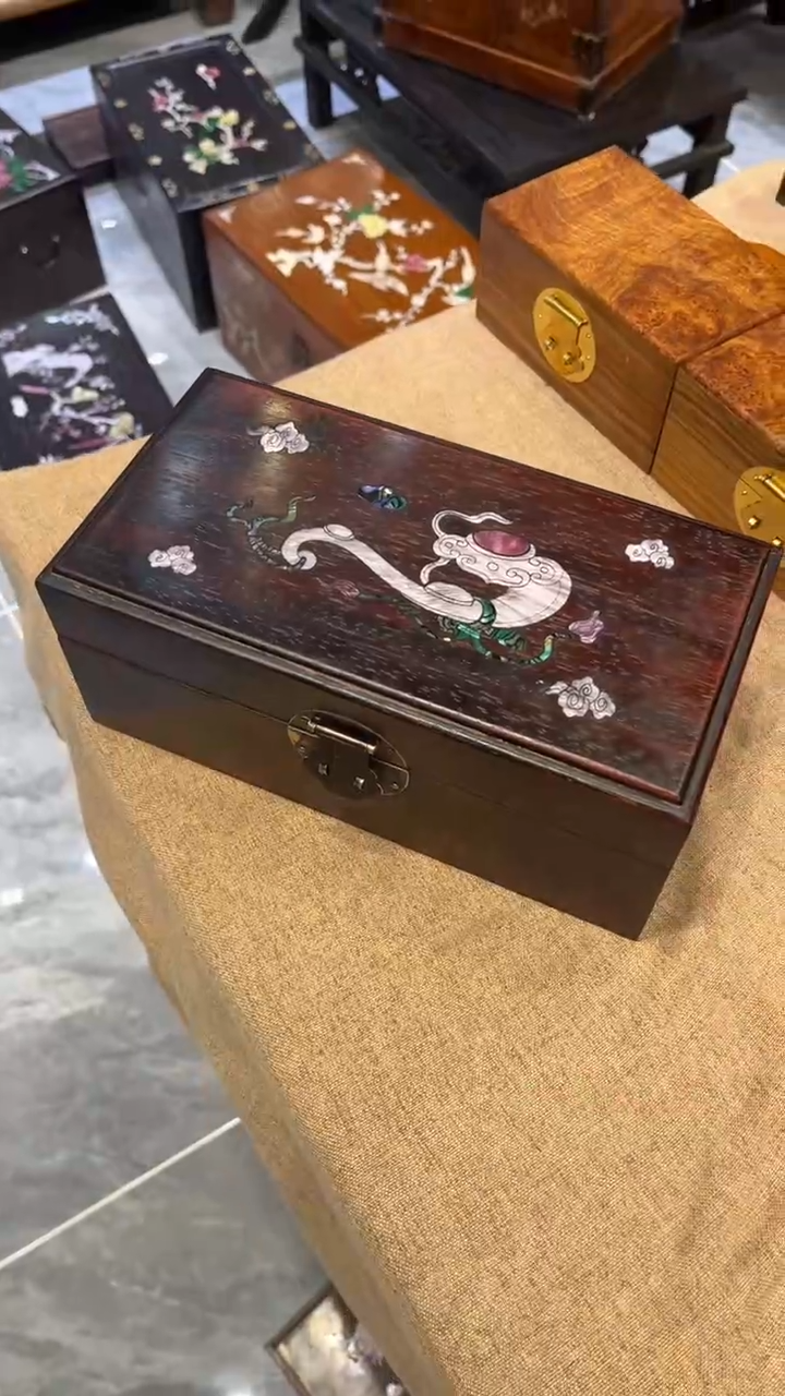 木事事如意首饰盒