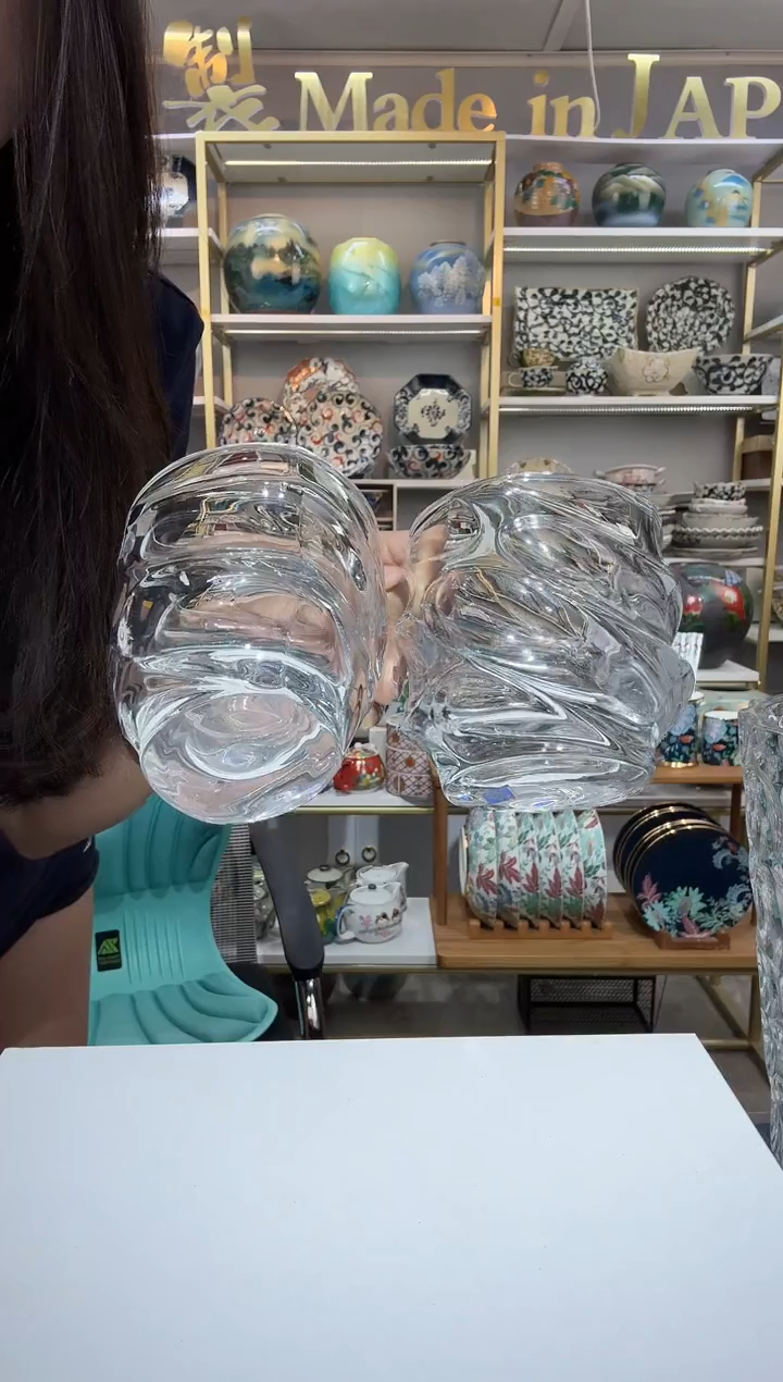 陶瓷捷克进口海之女神威士忌杯330ml2只