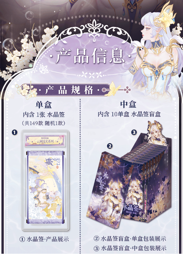 卡位相对论王者荣耀X遇意 水晶签盲盒（阈光篇）盲袋盲盒代拆系列