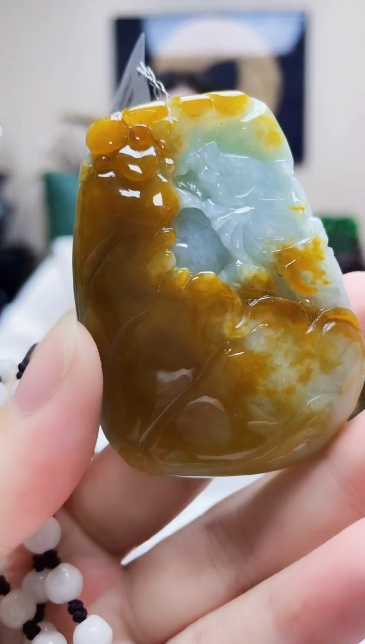 未镶嵌定制翡翠吊坠69