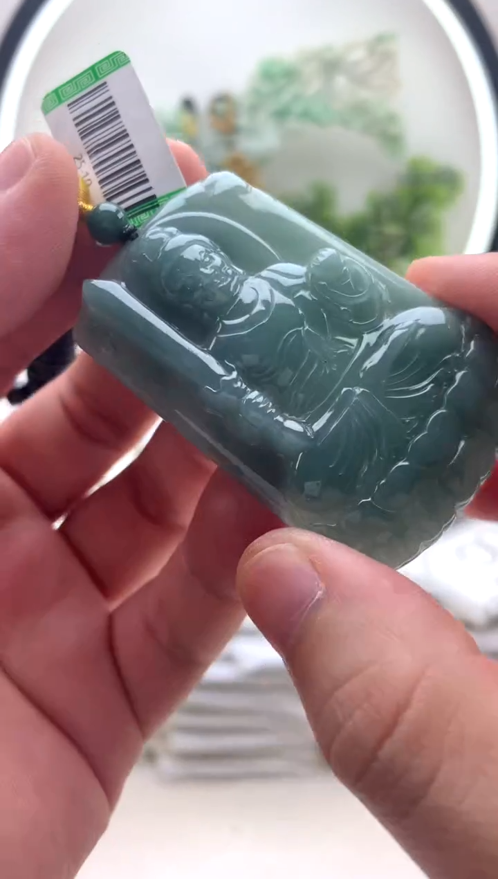 颈饰未镶嵌翡翠不动