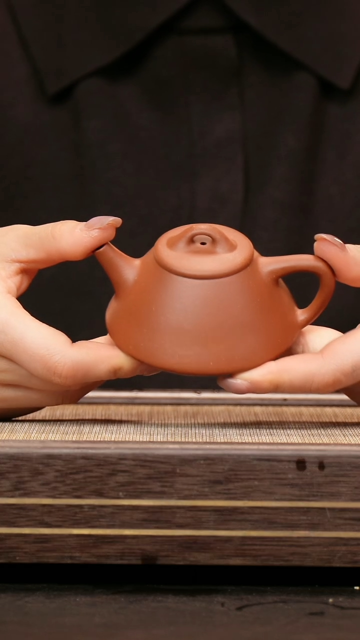 茶壶紫砂紫泥 纳底子冶150cc