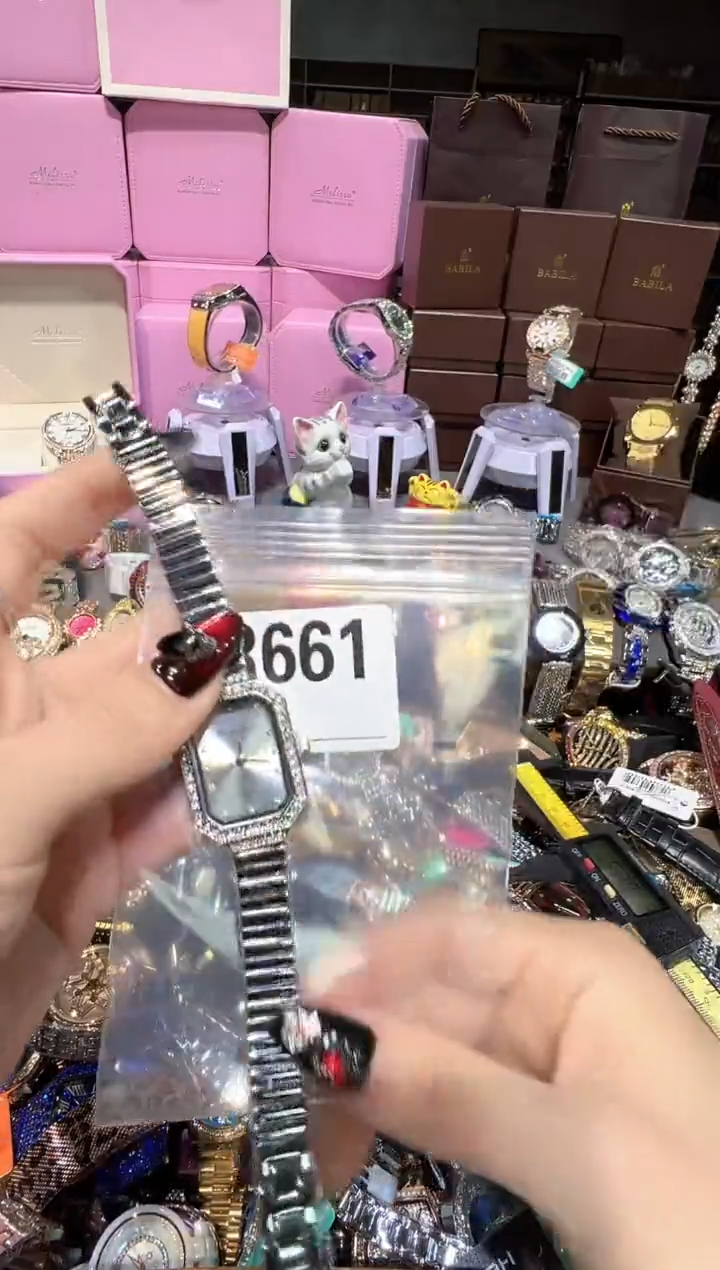 石英机芯不锈钢不锈钢直播定闪专用