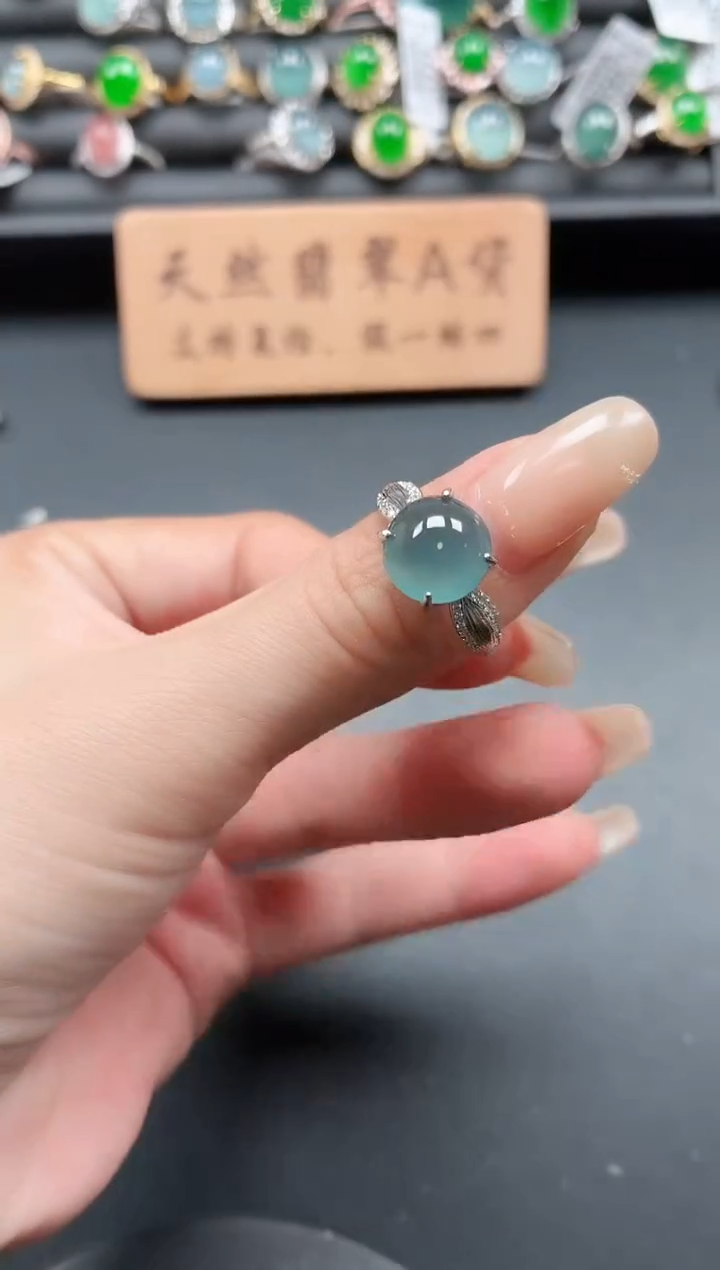 未镶嵌戒指翡翠111