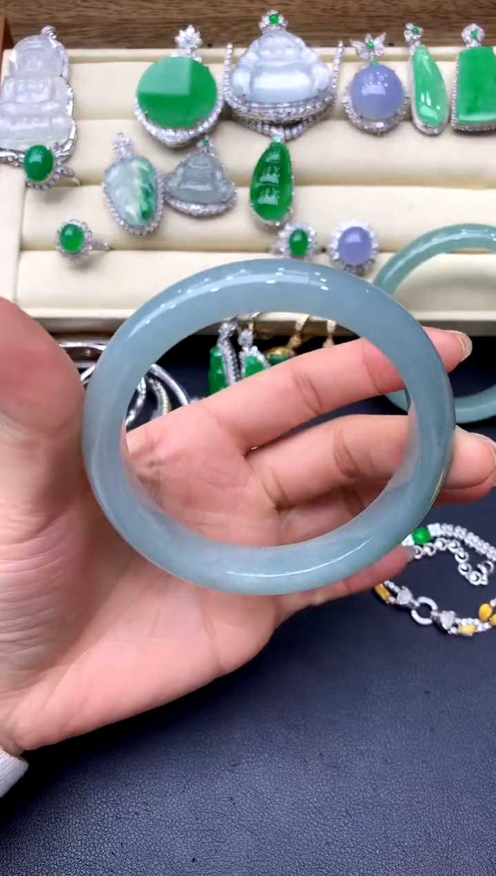 【闪购商品】翡翠手镯未镶嵌358-中国好珍宝