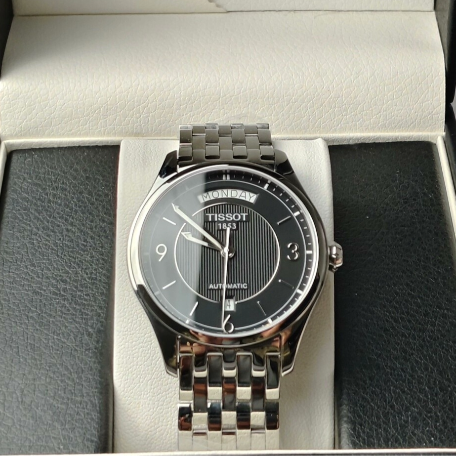 95新 Tissot/天梭 经典自动机械 精钢 38.50MMx37.00MM专柜价4750