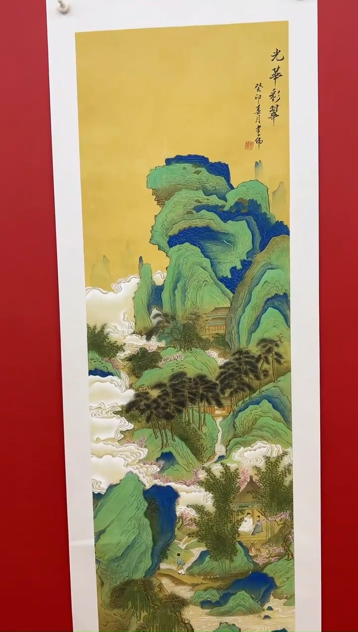 国画唐*总张建伟老师国画作品