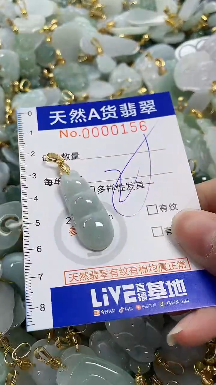 颈饰未镶嵌翡翠纯天然货a翡翠1