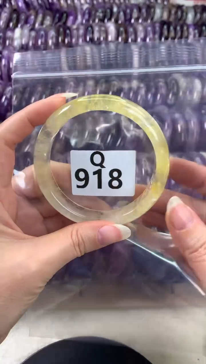 【闪购商品】水晶水晶手镯Q未镶嵌918-63