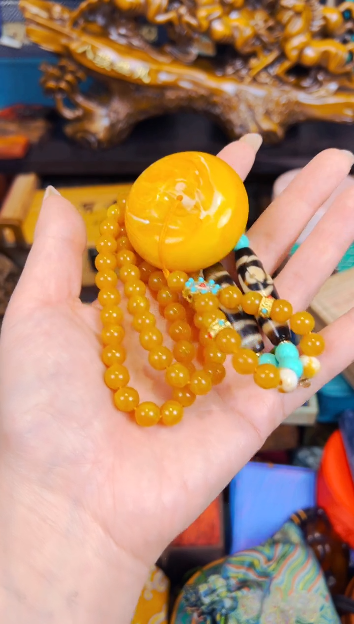 未镶嵌颈饰蜜蜡兰妹专属高端链接b90