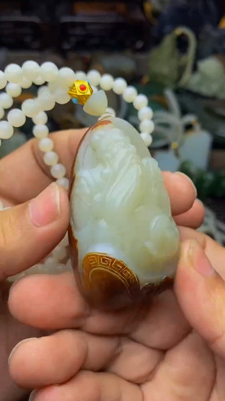 未镶嵌和田玉挂件1