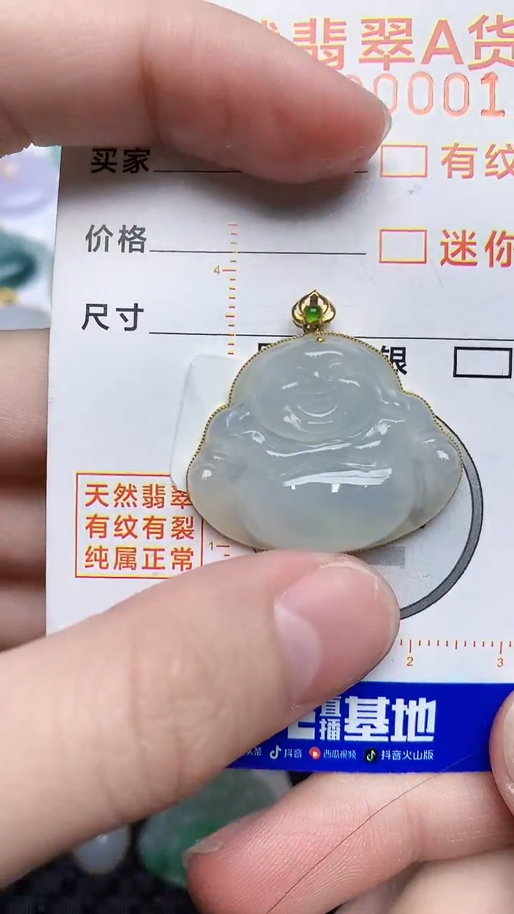 【闪购商品】翡翠颈饰18K金镶嵌453453453
