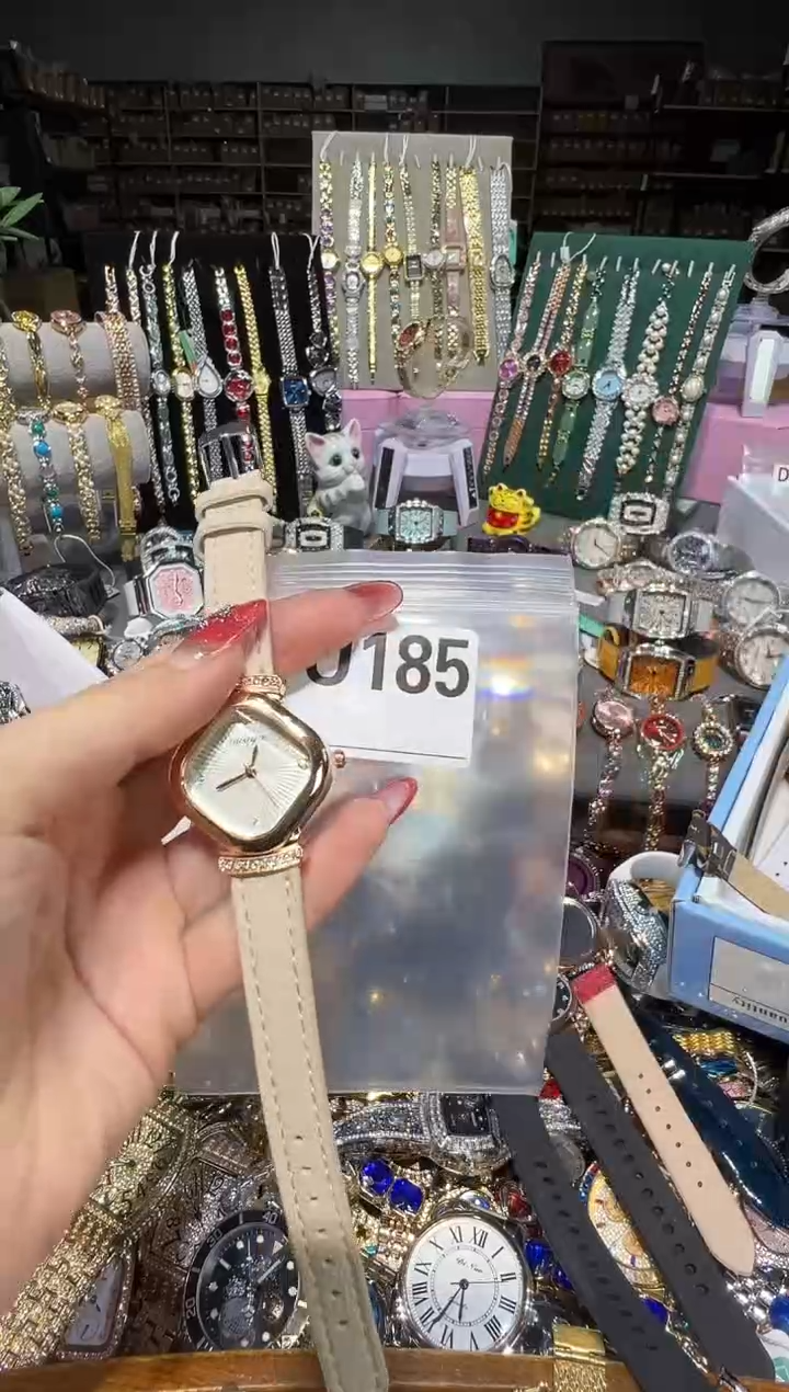 石英机芯不锈钢不锈钢直播定闪专用