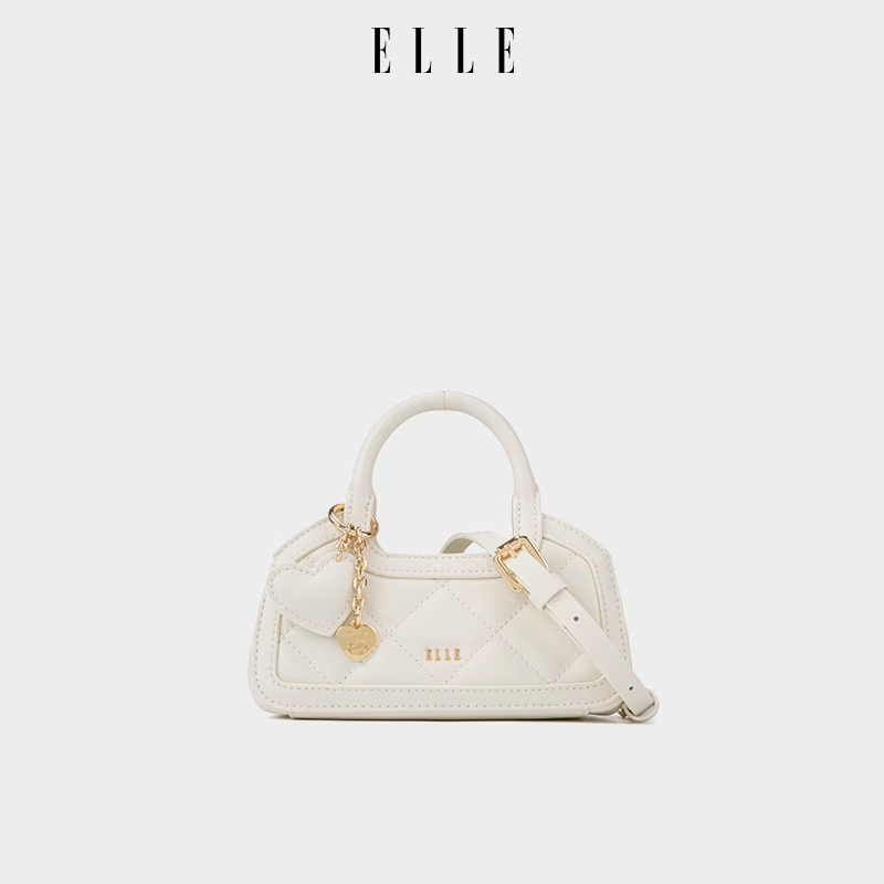 ELLE25年秀场同款欧若风春夏新款限定百搭链条真皮斜挎包25390