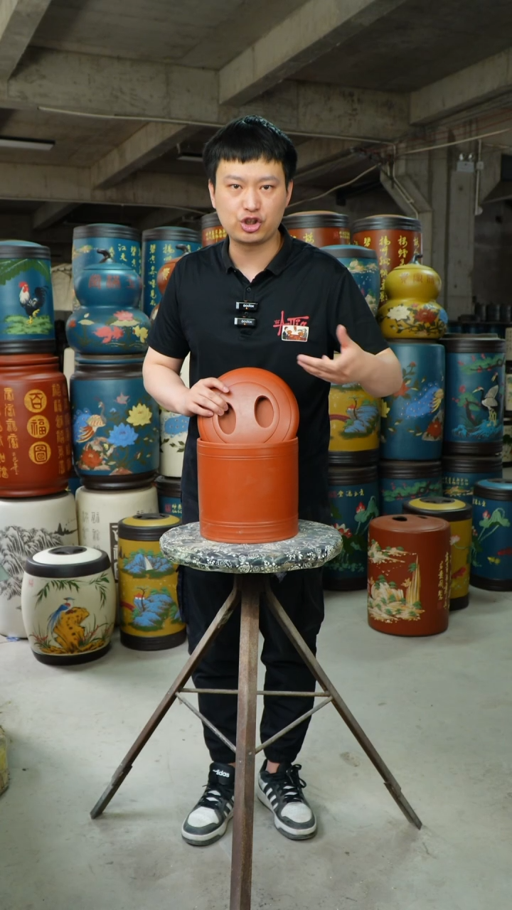宜兴原矿紫砂茶叶罐