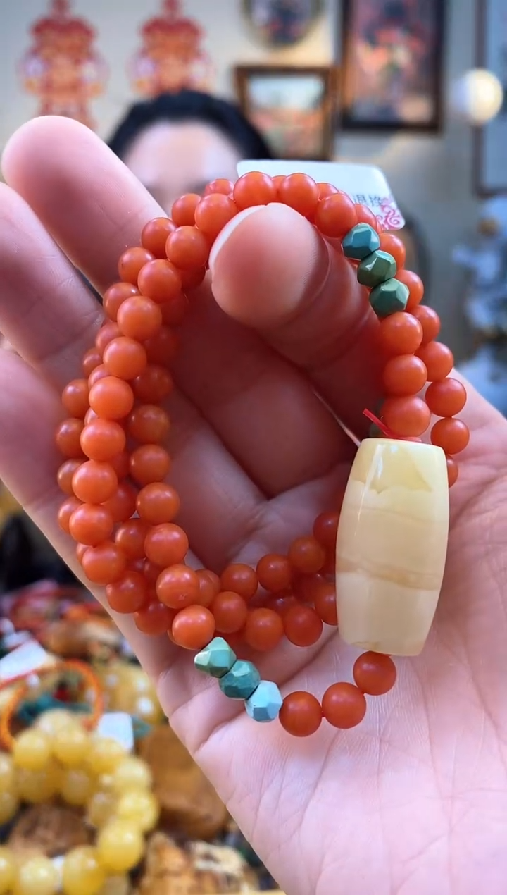 【闪购商品】南红玛瑙手串未镶嵌手串多圈