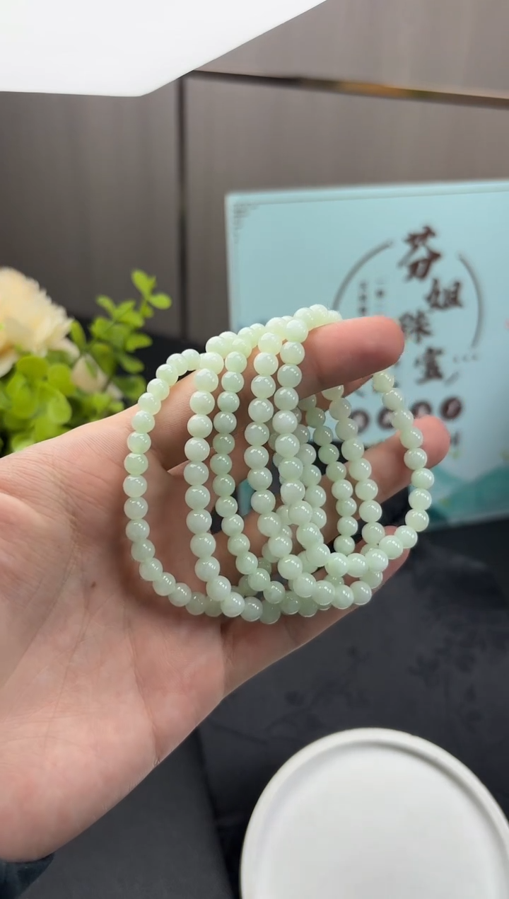 【闪购商品】翡翠手串未镶嵌K-815 （5m）晴水手串多样性发一