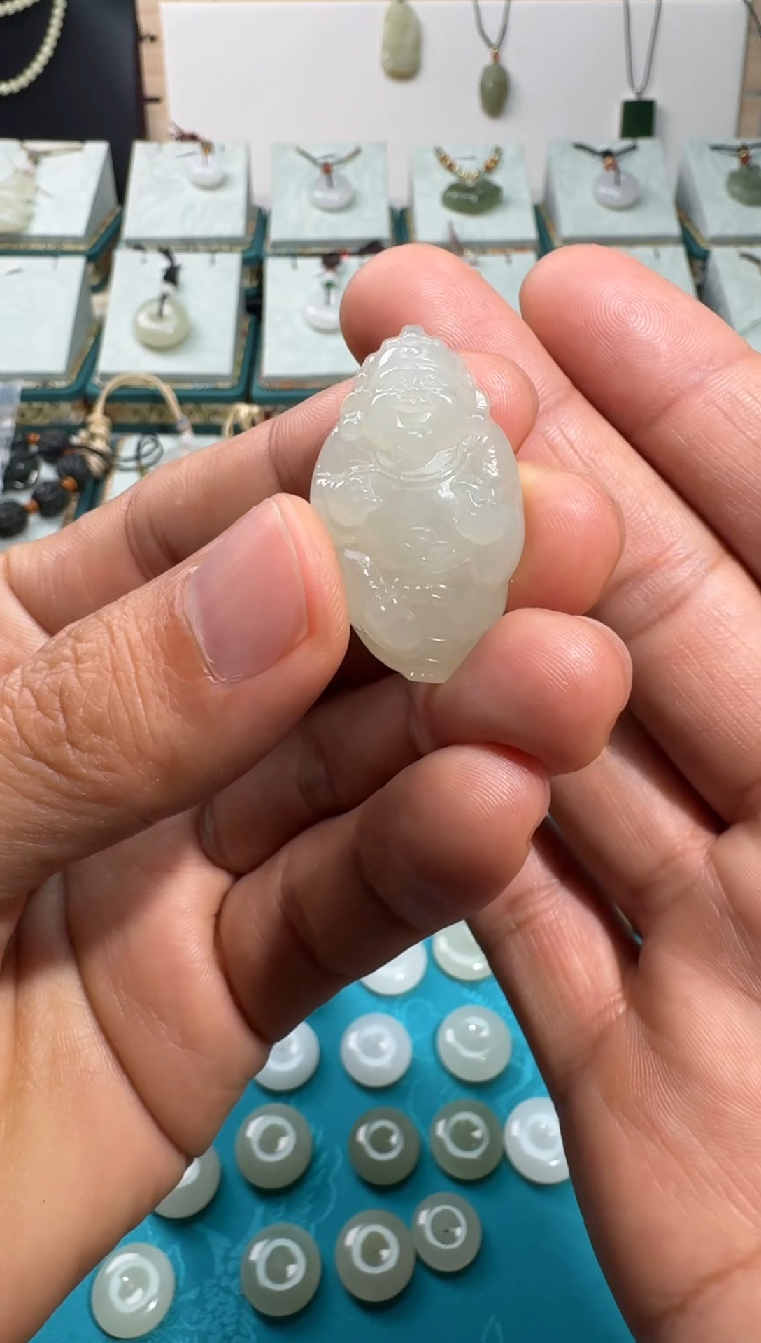 【闪购商品】和田玉颈饰未镶嵌财神