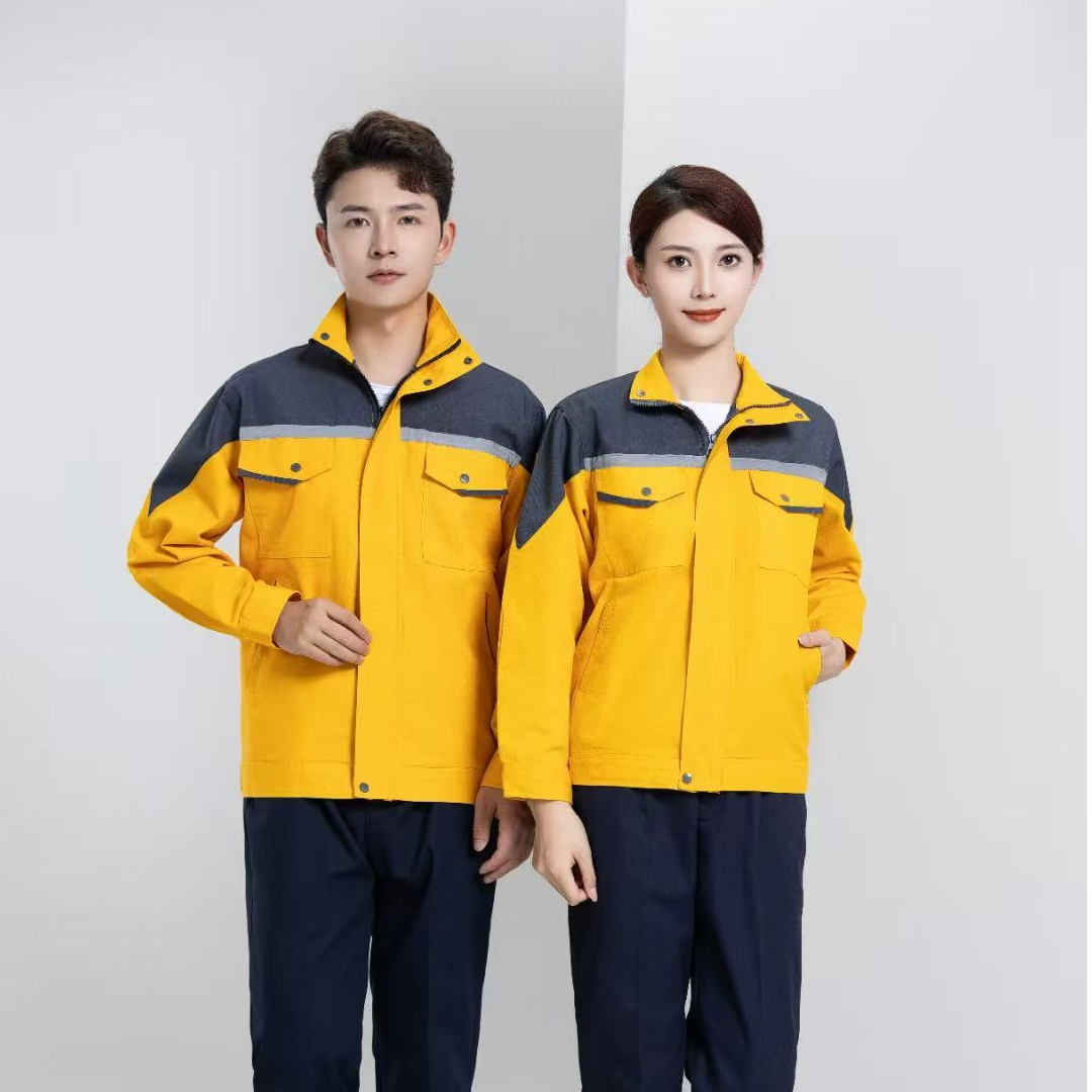 春秋工作服套装男女加厚耐磨舒适上衣工装厂车间汽修劳保工装定制