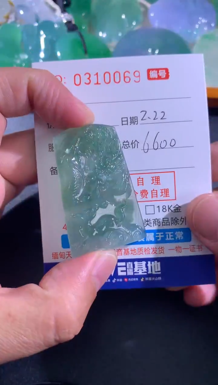 【闪购商品】翡翠颈饰未镶嵌天然A货翡翠