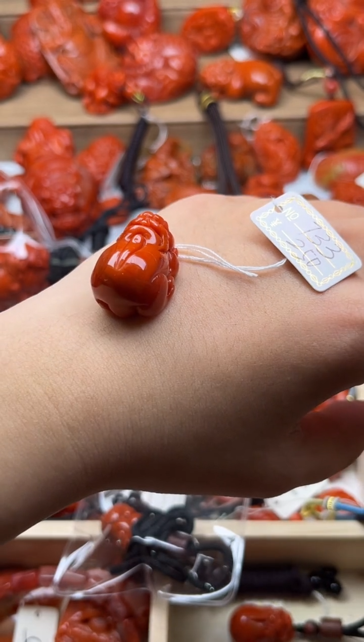 【闪购商品】南红玛瑙珠宝奇石合金733