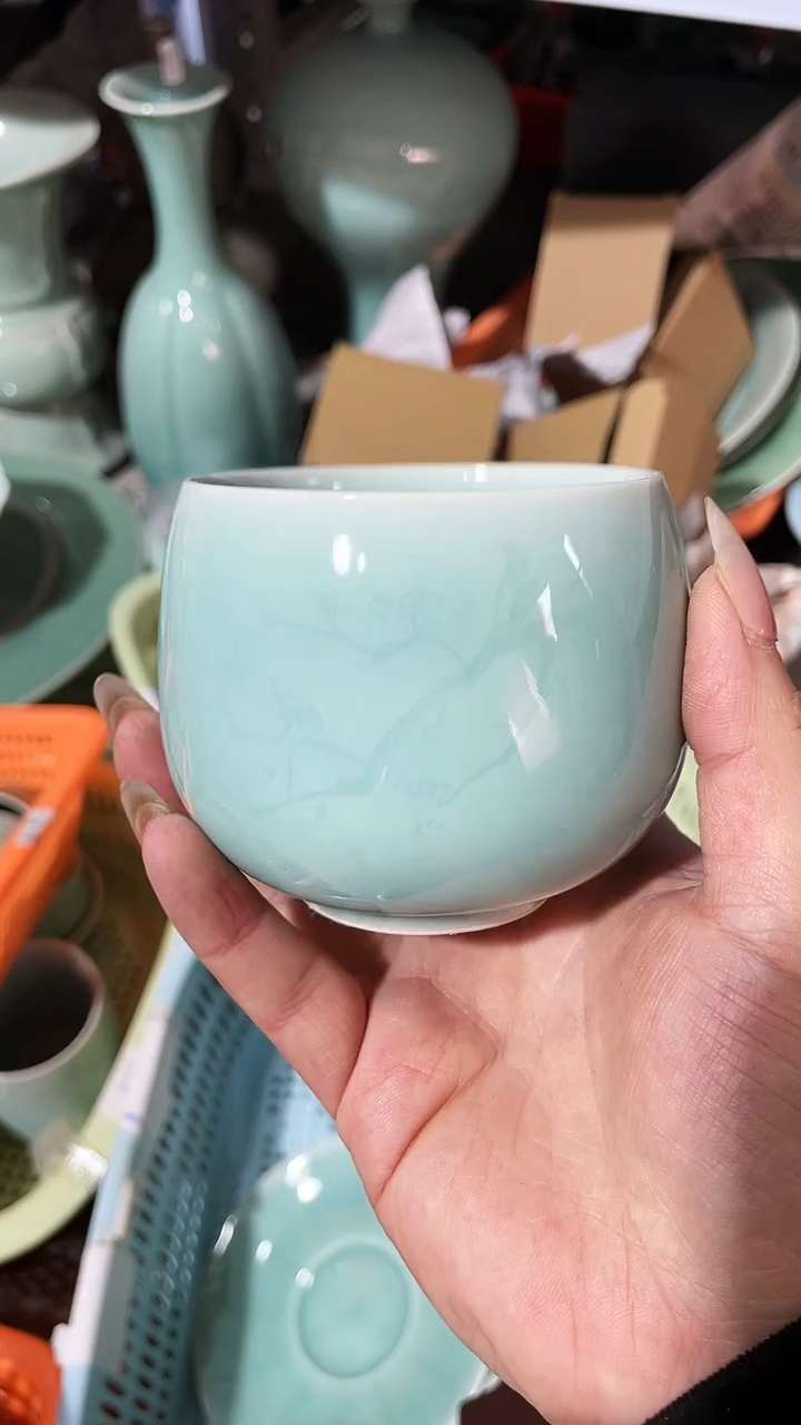 【闪购商品】纯手工 特价福利 微瑕 慧仙青瓷