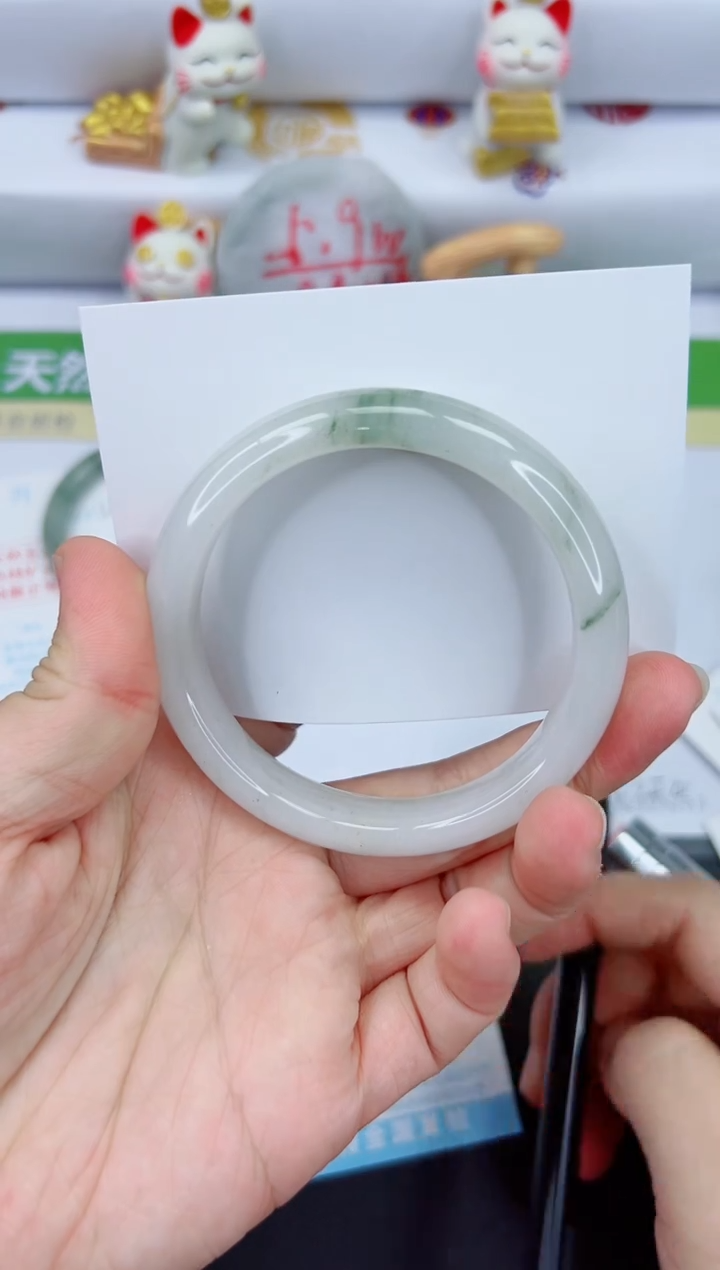 【闪购商品】石英质玉手镯未镶嵌1388-60.1