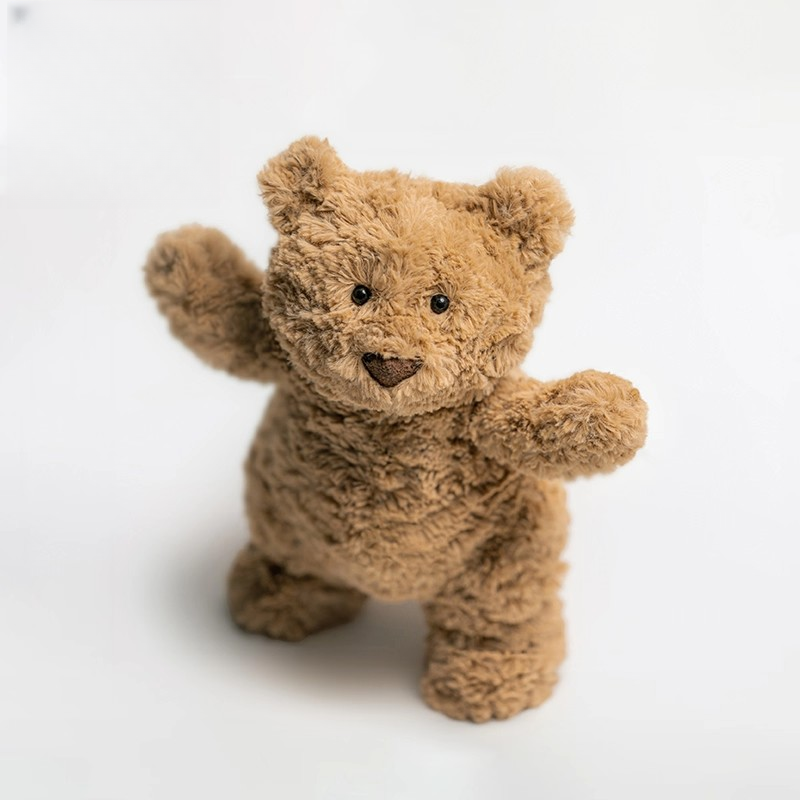 英国Jelly正品巴塞罗熊安抚陪伴玩偶毛绒小熊泰迪熊生日结婚礼物