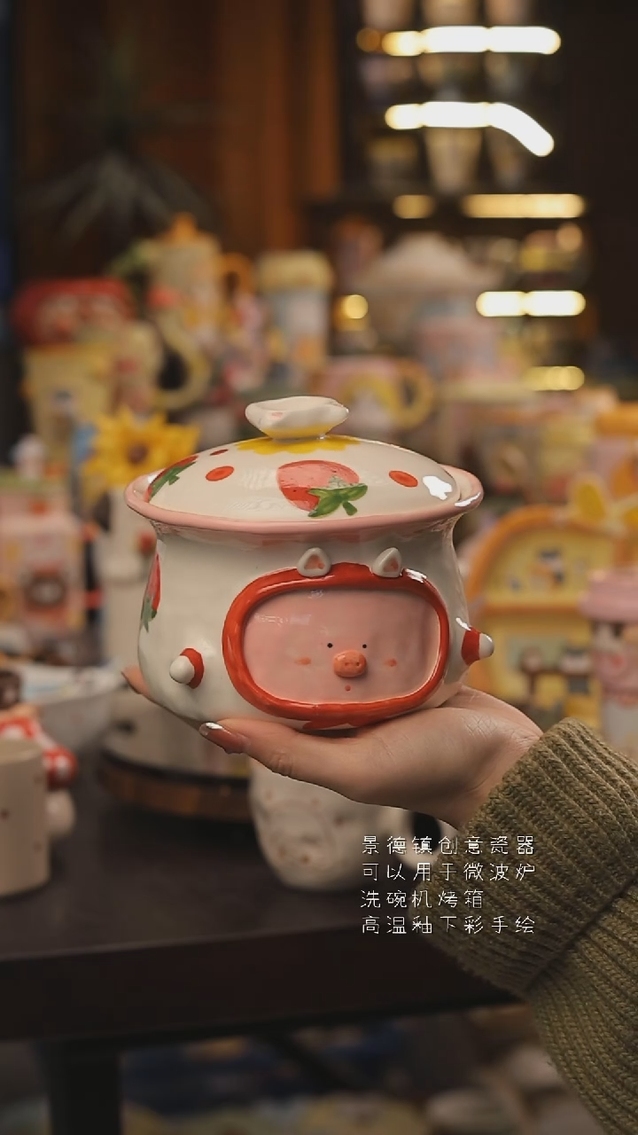 景德镇釉下彩绘设计师款式陶瓷