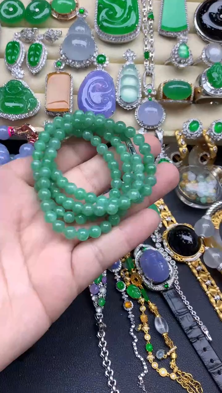 【闪购商品】翡翠手串未镶嵌533-中国好珍宝