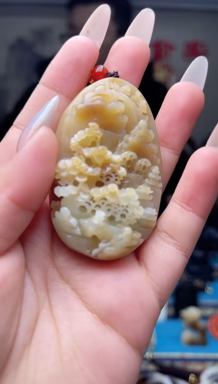 【闪购商品】和田玉挂件未镶嵌1