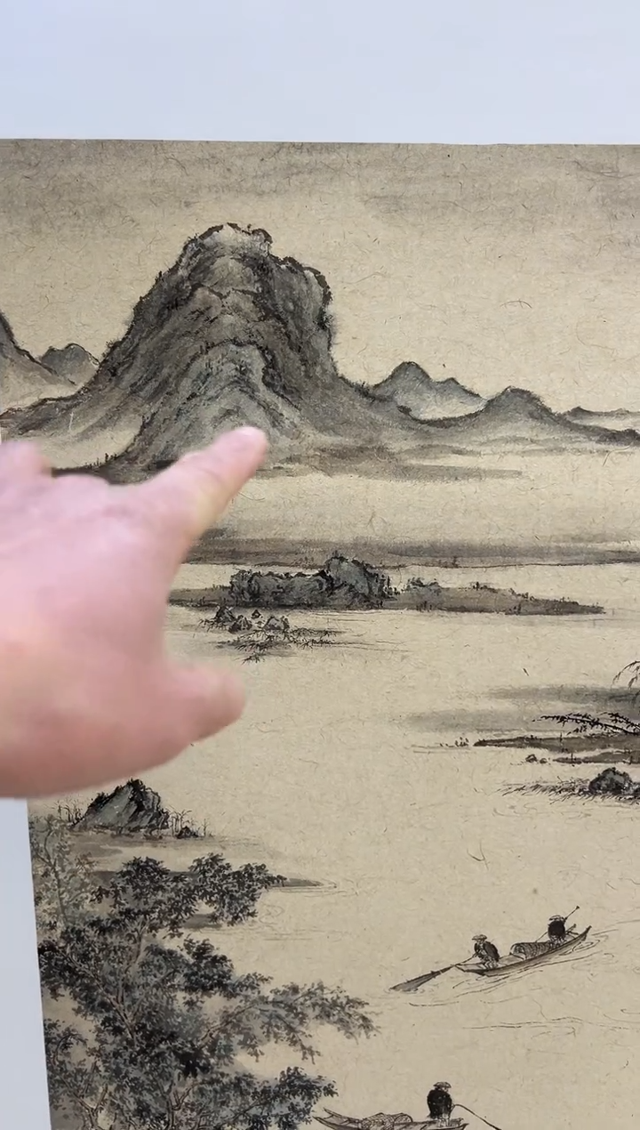 国画刘立荣亲笔绘画手绘作品D33