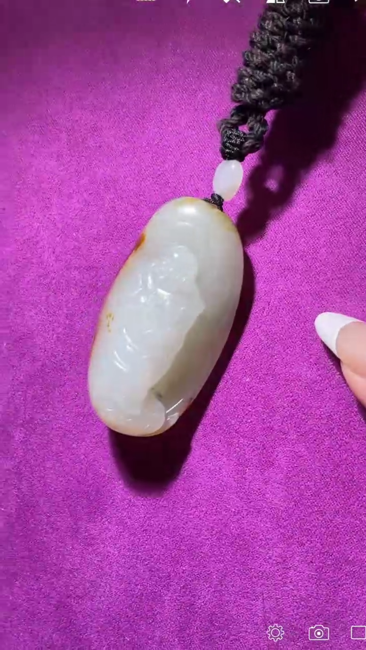 【闪购商品】和田玉BH700未镶嵌弥勒佛 吊坠