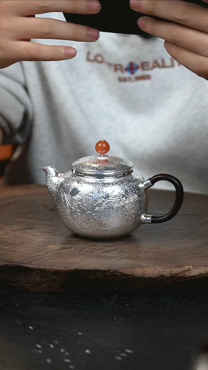 手工新款雪花小壶