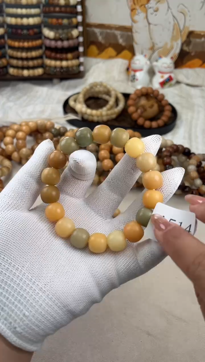 手串菩提根/象牙果a514 卡14 干磨海子