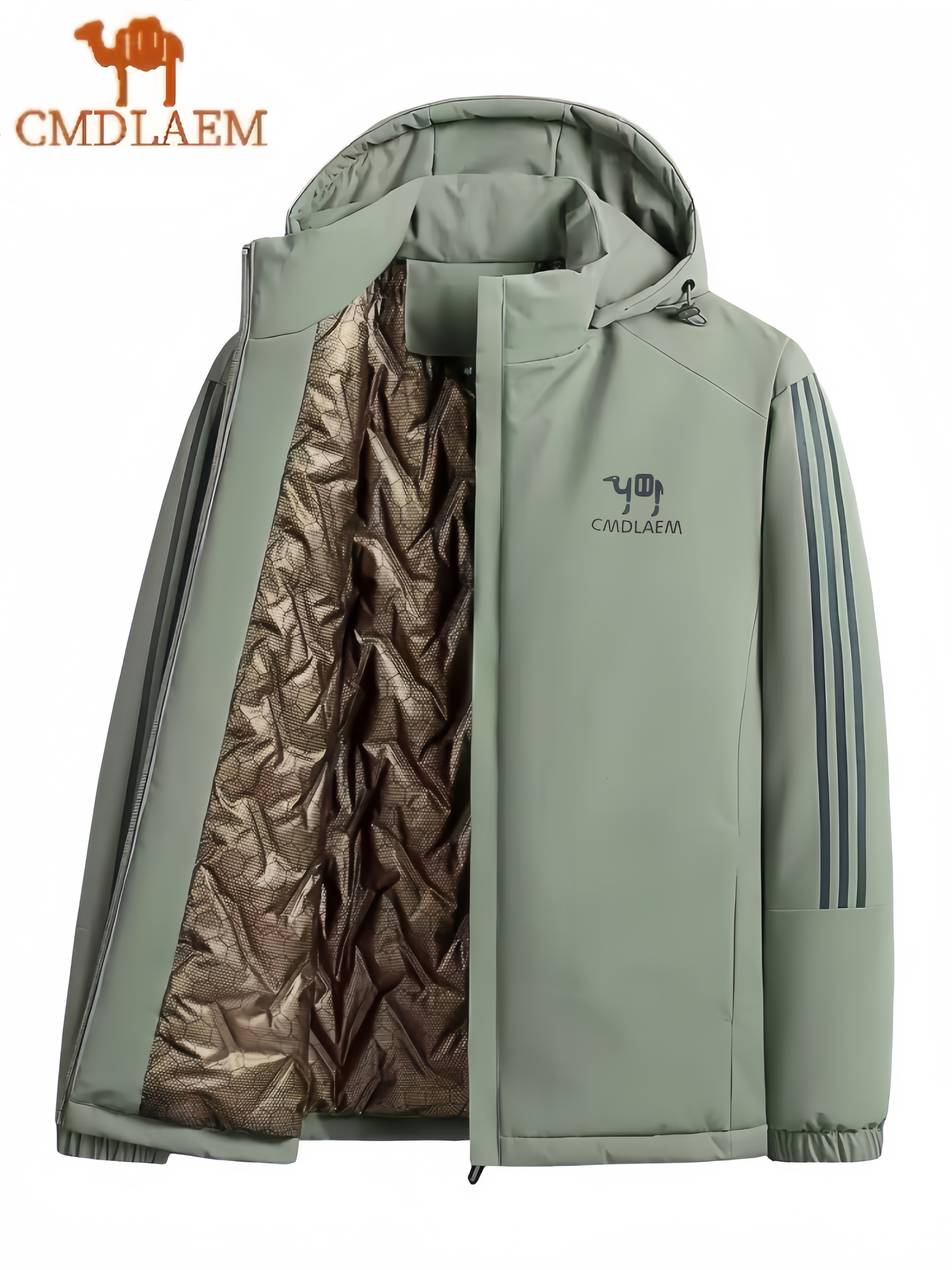 石墨烯加厚保暖防风男女同款（帽子可拆卸）