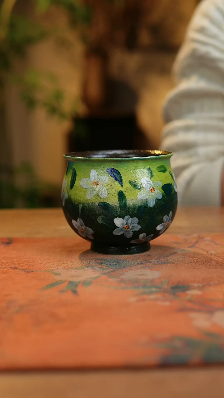 【闪购商品】瓷片1777景德镇手工手绘釉下彩高温瓷