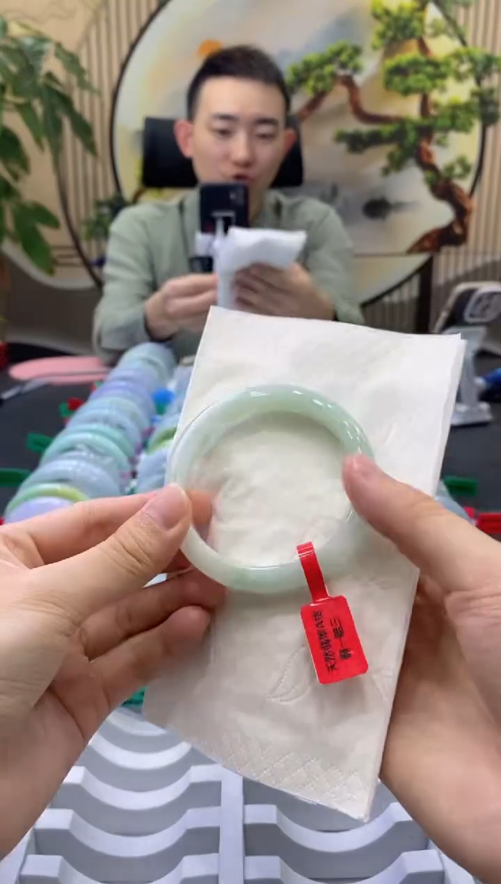 未镶嵌手镯翡翠9689