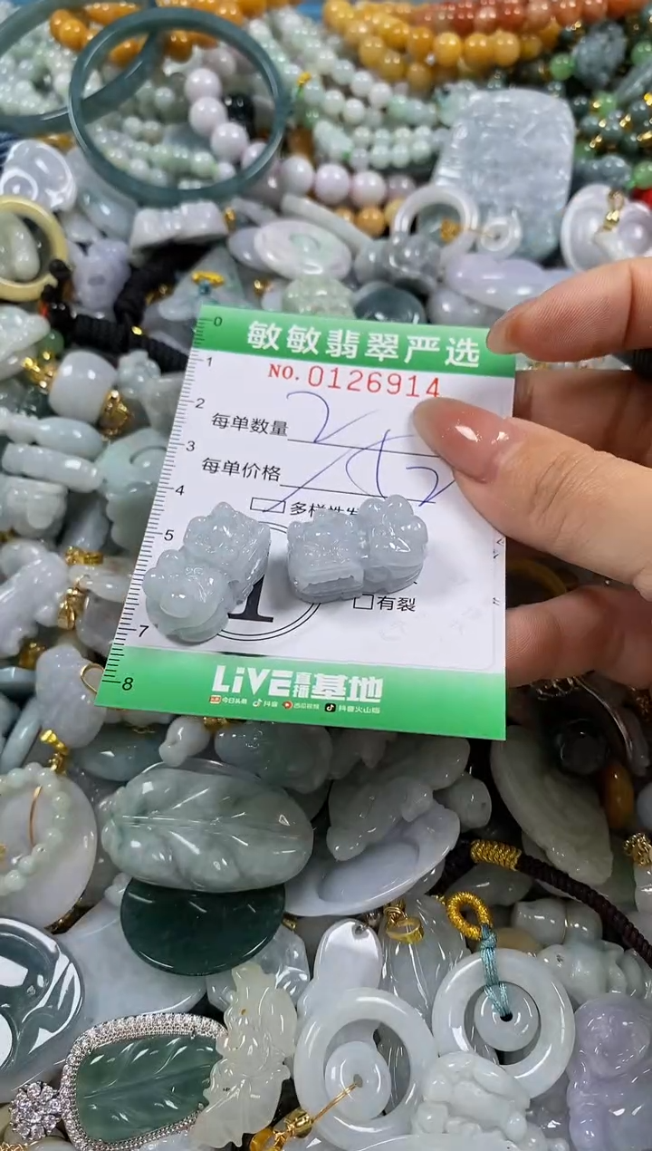 【闪购商品】翡翠颈饰未镶嵌闪购0126914多样性发其一