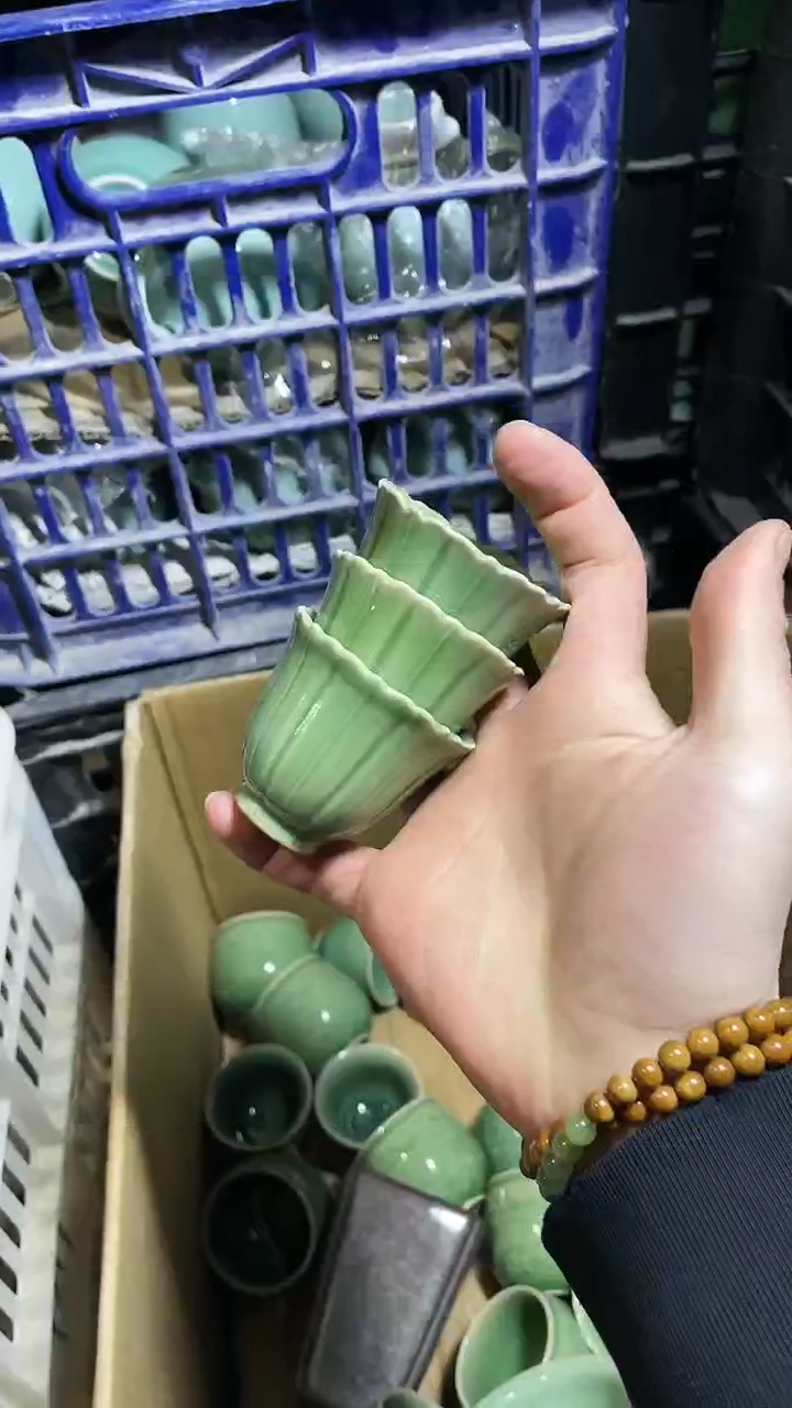 【闪购商品】特价 微瑕 慧仙青瓷