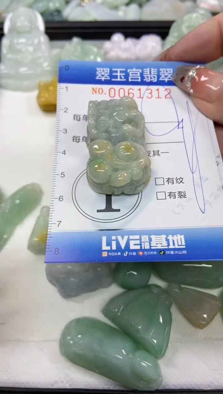 【闪购商品】翡翠颈饰未镶嵌闪购商品0061312