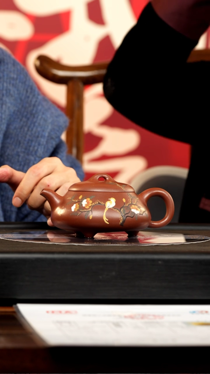 【闪购商品】紫砂茶壶QYJ 骨红泥      