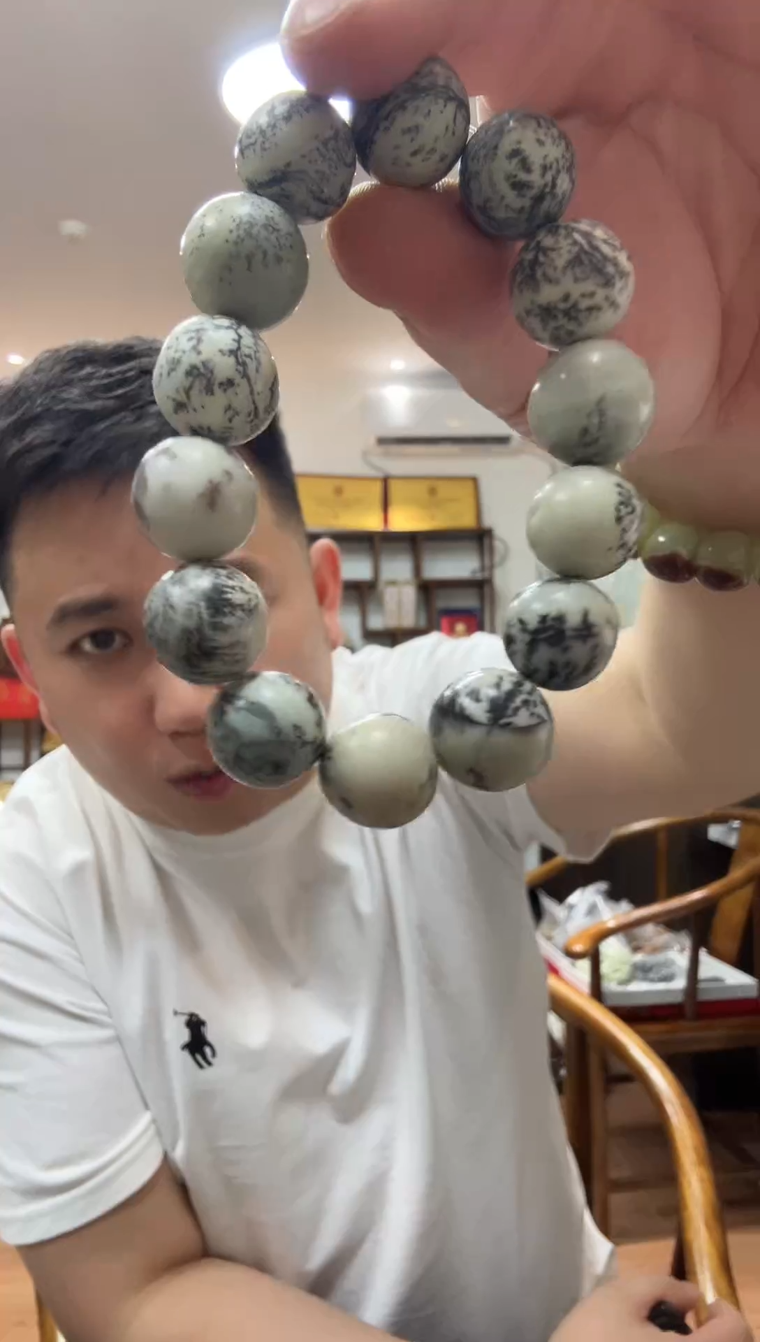 未镶嵌手链和田玉水草