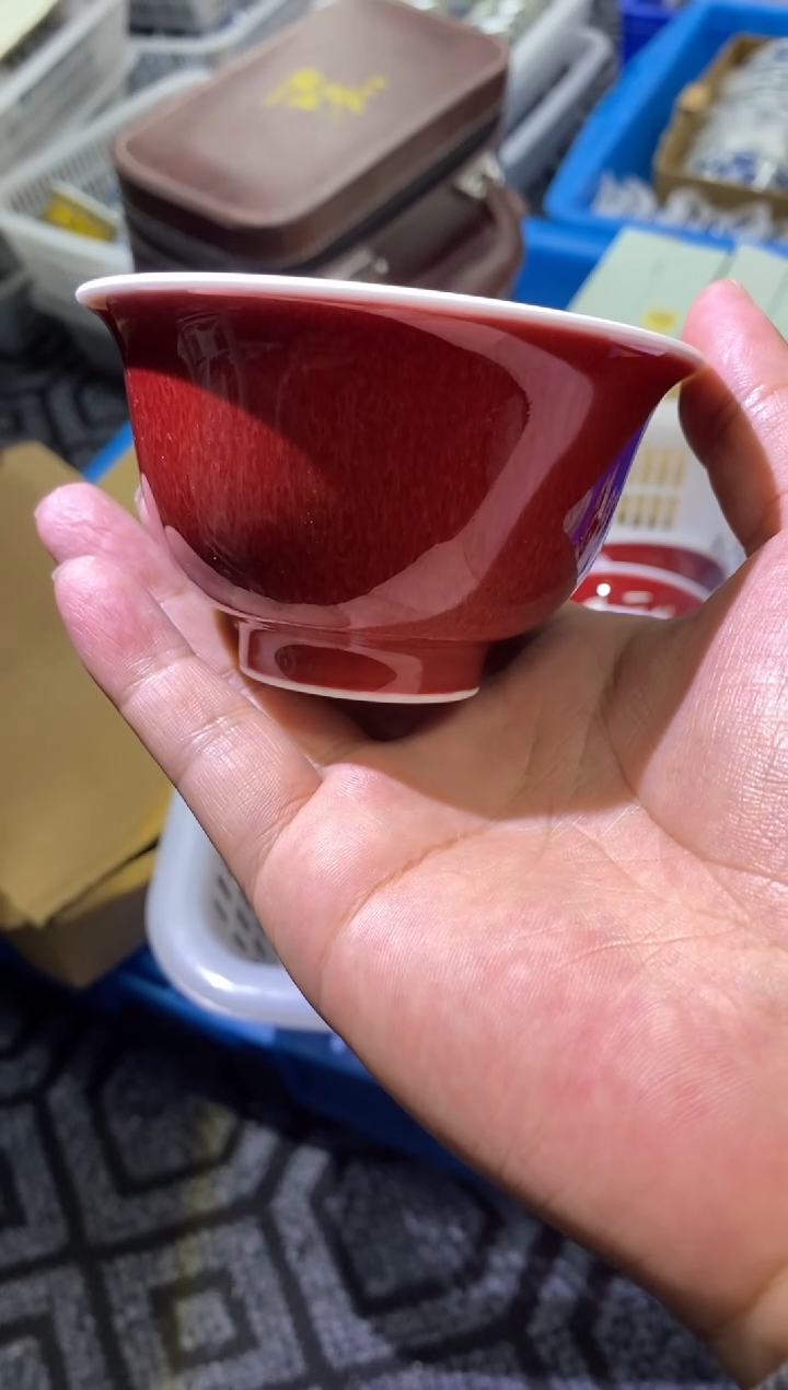 陶瓷景德陶瓷茶具容量约100大压手