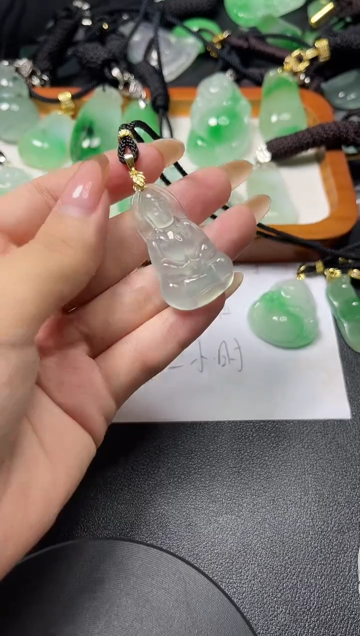 颈饰未镶嵌翡翠所见即所得 一图一物